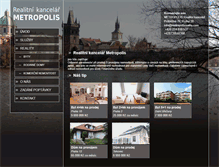 Tablet Screenshot of metropolisreality.com
